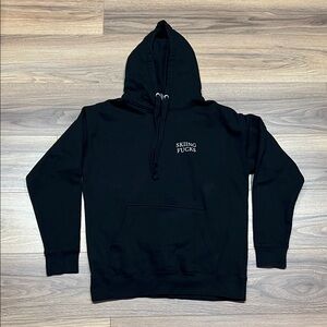 Numbskull Skiing Hoodie - Cig Pack in Black Size Large